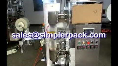 【full automatic inner and outer tea bag packing machine with thread and tag】