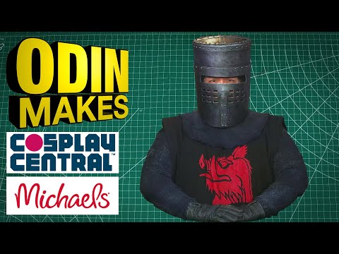 Odin Makes: Black Knight helmet from Monty Python and the Holy Grail in partnership with Michael's