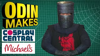 Odin Makes: Black Knight helmet from Monty Python and the Holy Grail in partnership with Michael's