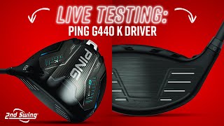 LIVE Testing! PING G440 K DRIVER Review and Testing - YouTube