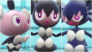 FULL GOTHITA EVOLUTION TEAM! Shiny Gothita, Gothorita, Gothitelle Moveset Pokemon Scarlet and Violet