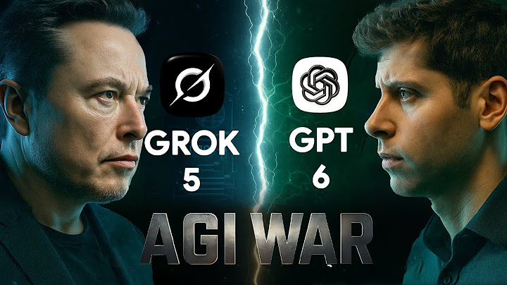 Grok-5 vs GPT-6 Explained: Elon Musk & Sam Altman’s War for AGI Supremacy thumbnail