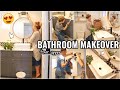 COMPLETE BATHROOM MAKEOVER!!😍 BEFORE & AFTER OF OUR ARIZONA FIXER UPPER