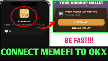 Connect MemeFi With OKX Wallet And Withdraw Your Coins
