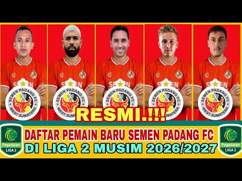 alektoto x idealsport88 - NGERI‼️ DAFTAR PEMAIN BARU SEMEN PADANG FC DI LIGA 2 MUSIM 2026/2027 TERBARU | WELCOME EZRA WALLIAN