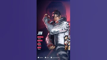 Selecting Jin Kazama Comparison – TEKKEN 3 to TEKKEN 8 | #tekken #tekken8 #jin