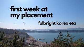 [ep.16] 1st week in Mokpo: Yudal Mountain, Namak Waterside Park, Jungang Park (Fulbright Korea ETA)