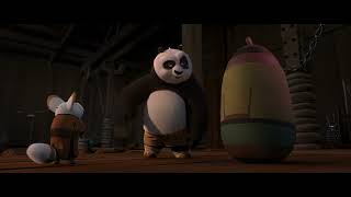 Po's first training as a dragon warrior  (Kung Fu Panda 2008)