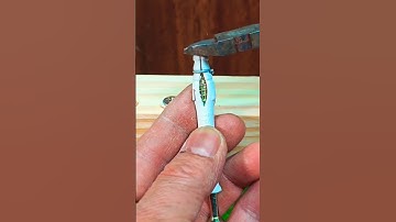 A great tip for using plastic anchors with hollow brick walls #diy #shorts #plastic #tips