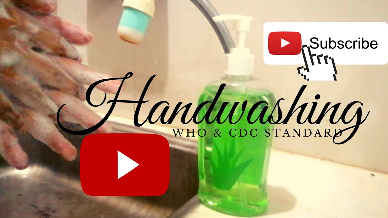 Proper handwashing WHO & CDC standard by Simplekits
