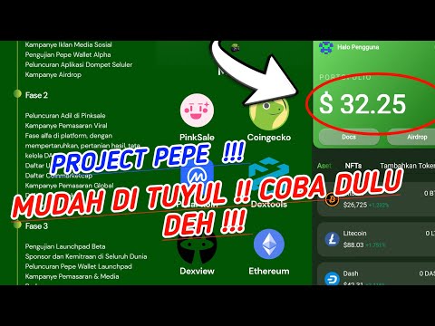 NAGA ! PEPE WALLET AIRDROP reward 10.000 $PEWEALL instan & For All user