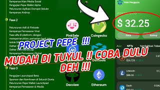 NAGA ! PEPE WALLET AIRDROP reward 10.000 $PEWEALL instan & For All user screenshot 5