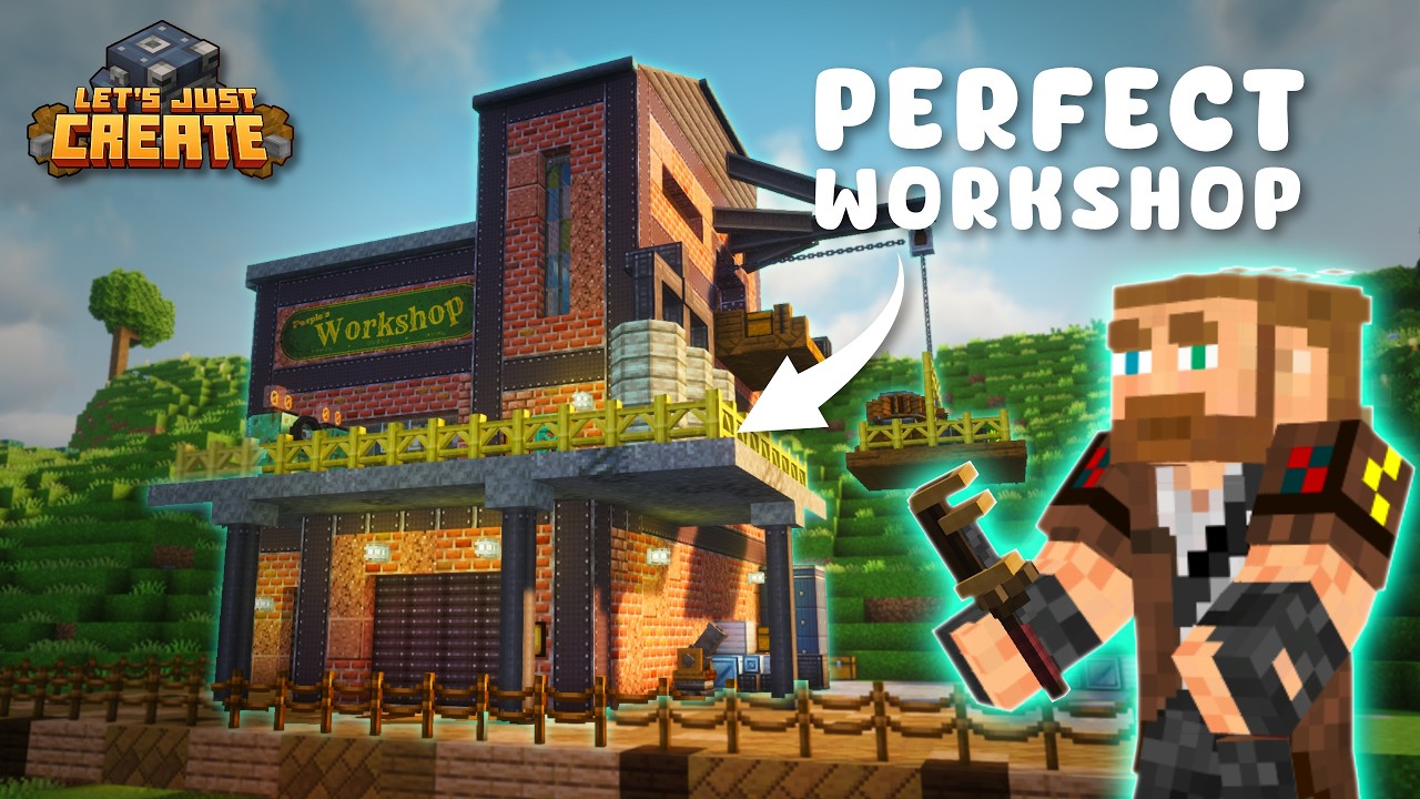 This Workshop Build Went WAY Better Than Planned | Let's Just Create SMP #4