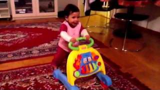 Sonia Starting To Walk