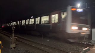 【幕車5両編成】592M 常磐線 E501系K754編成 普通 水戸行 泉～植田間 通過 1025-02