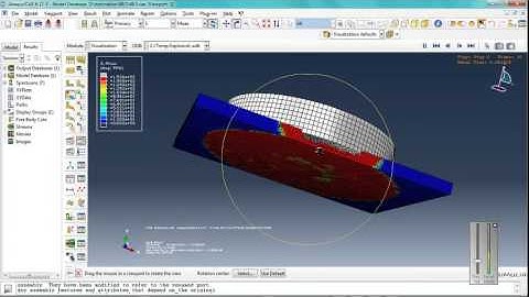 simulation the effect of an Air Blast Wave on a Stainless Steel Plate by using abaqus