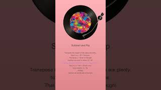 Subtract and Flip (Transposition subtraction rap)  #music