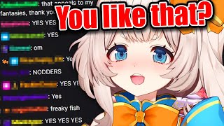 Marimari Wont Stop Teasing Chat