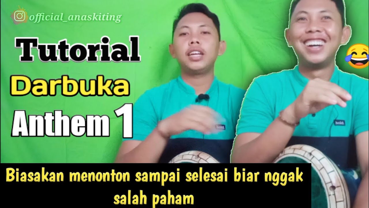 Tutorial darbuka anthem 1