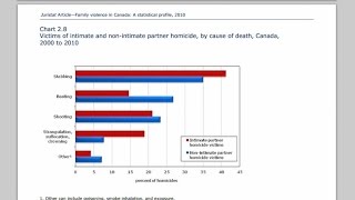 Domestic Violence And Guns In Canada - Statscan Info