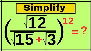 Germany | Mind-Blowing Powers and Exponents Problem
