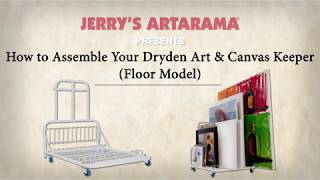 Assembly Instructions for the Dryden Art and Canvas Keeper - Large Floor Model