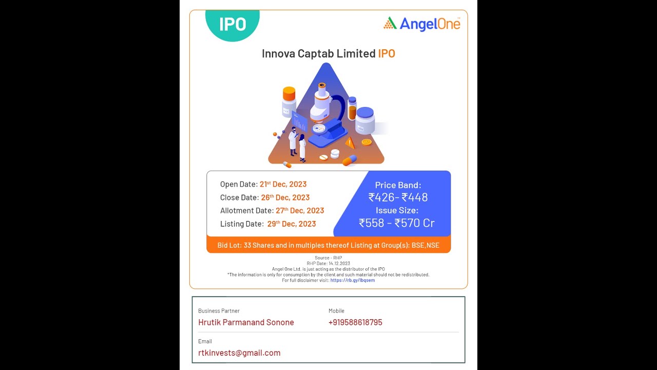 Innova Captab Limited Ipo Detail Review 