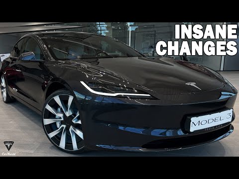 Tesla Model 3 HL Impressive Driving Experience, Update Exterior, Interior and Price!