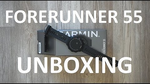Garmin Forerunner 55 Unboxing - ASMR