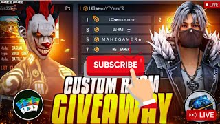 Zenty Gamerz 1M is live freefire custom room giveaway Diamond 💎 ✨️