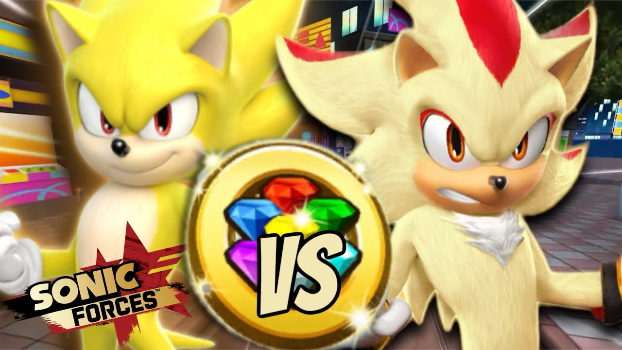 Movie Super Shadow VS Movie Super Sonic ⚡️ Sonic Forces Speed Battle ...