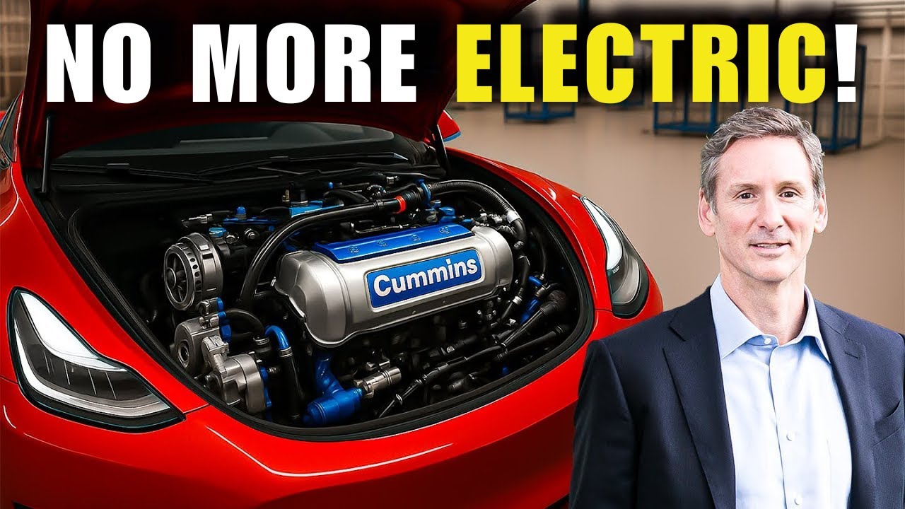 Cummins CEO: This New Clean Engine Will Shakes The Entire EV Industry!