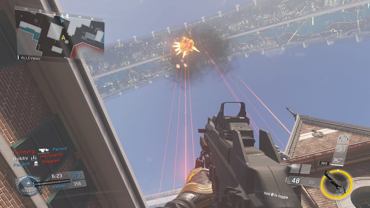 COD-Infinite Warfare: THROWBACK with MacTav-45 (53K-2D) 2 T.H.O.R. & Warden (Mixed Bots)