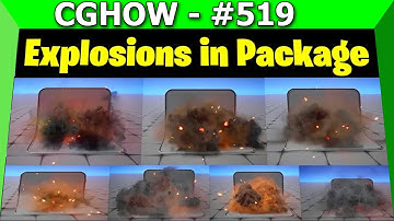 Ultimate Explosions Pack in UE4.27 Niagara