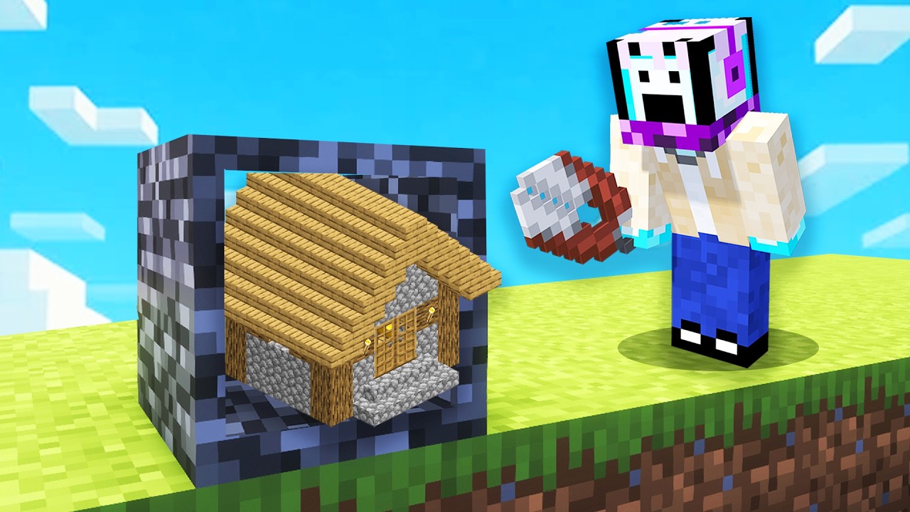 MINECRAFT TAPI KITA BISA BUKA BLOCK APAPUN...