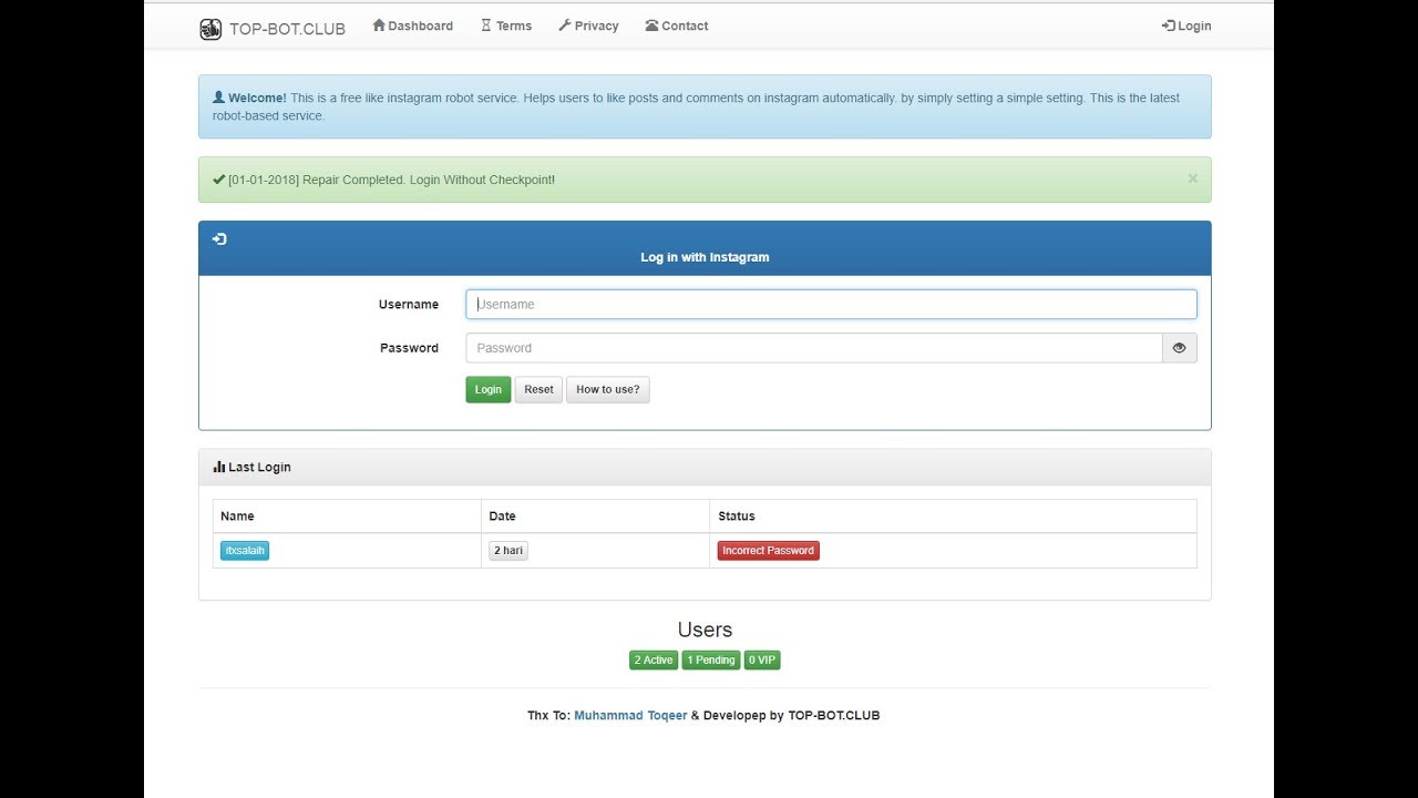 New InstaGram Bot Script Old Ids Working Latest Script 2018