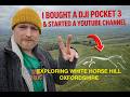 How I Bought a DJI Pocket 3 — My First Test and story White Horse Hill, Uffington