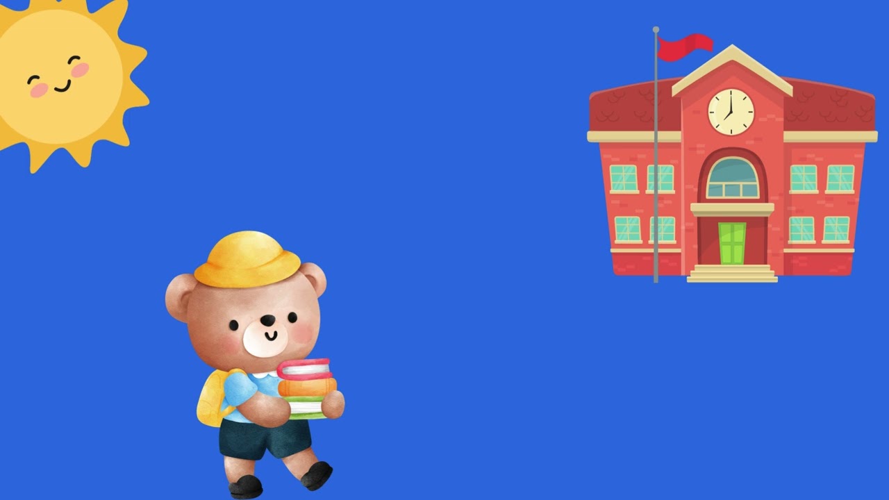 Petit ours va à l'école ce matin (percussion corporelle)