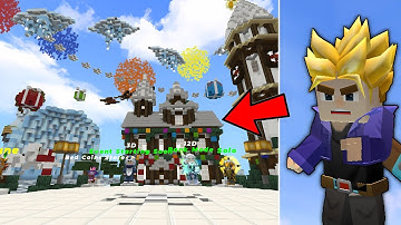 New Christmas Lobby in Bedwars!! (Blockman Go)