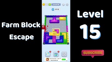 Farm Block Escape Level 15 Walkthrough 🚜 | Go Answer