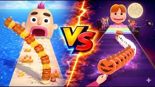 Sandwich Runner (pt 55) Vs Popsicle Stack (pt 12) 🥹 😚 😙 😘 - Satisfying Gameplay Walkthrough