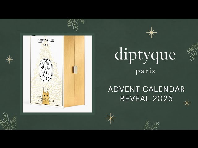 Diptyque アドベントカレンダー 2025 箱のみ Diptyque - Advent Calendar 2025 | Candle Delirium
