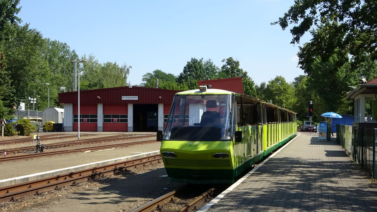 Besuch der Parkeisenbahn Cottbus am 16.08.2022