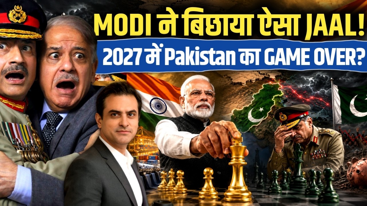 MODI ने बिछाया ऐसा JAAL! 2027 में Pakistan का GAME OVER? | CWSJ-3628 | Sumeet Jain