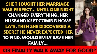 Her Husband Came Home Late Every Night Then Emily Discovered His Hidden Secret