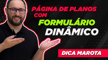 Formulários Dinâmicos para páginas de contratação de planos de assinatura com Elementor PRO