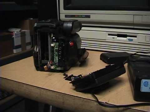 Broken 1990 Zenith Vhs-c Camcorder