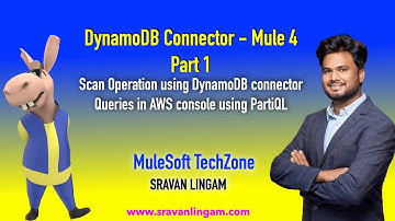 Mule 4 - Dynamo DB Connector - Scan Table | Part -1 #mulesoft #mule4 #dynamodb #mulesofttechzone
