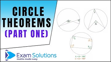 Circle theorems (part one) | GCSE Maths Level 5-7 | ExamSolutions