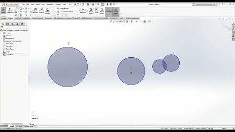 SOLIDWORKS 2020 SKETCH TUTORIAL 4: HOW TO DRAW CIRCLE